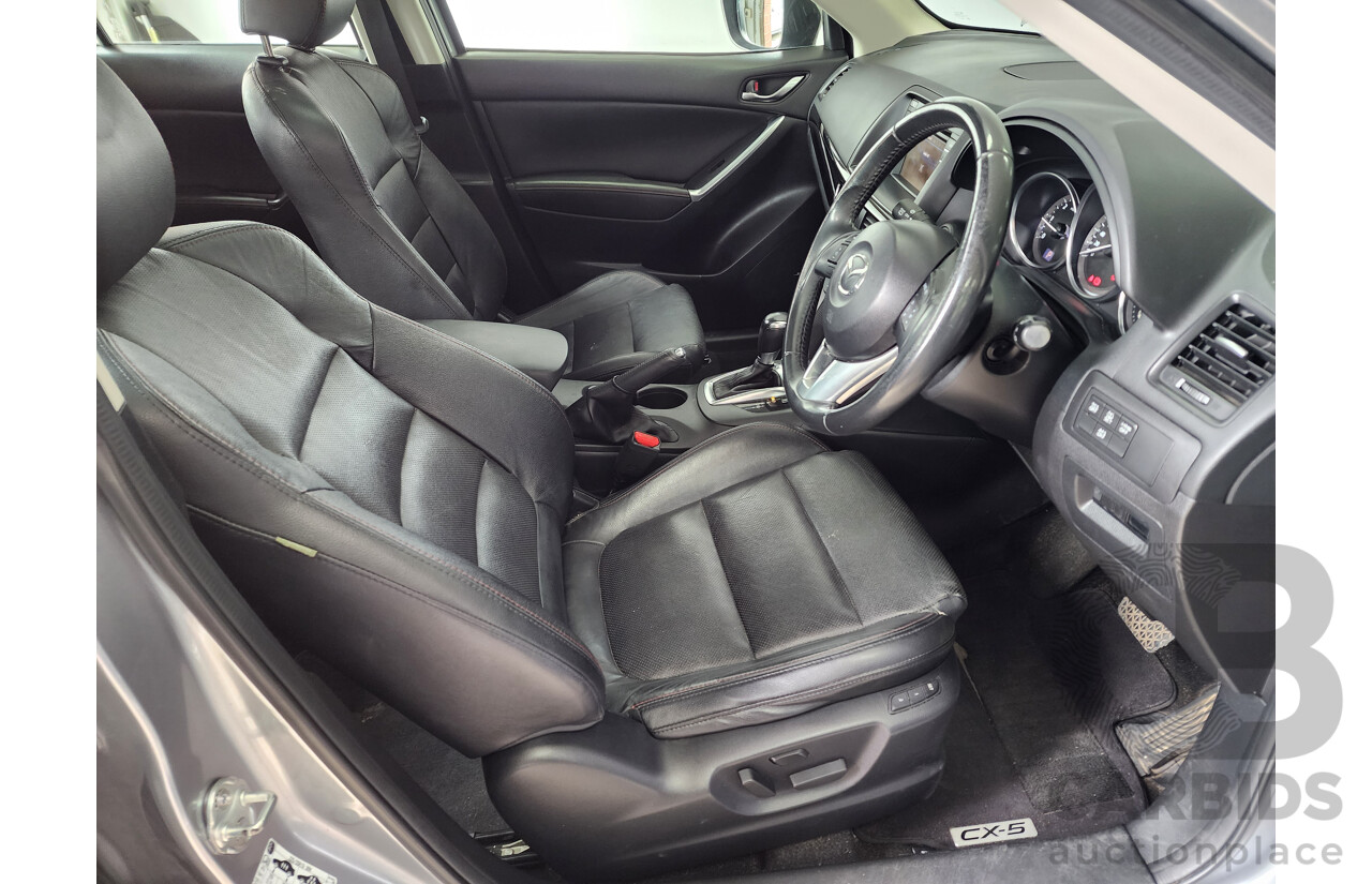 01/2014 Mazda Cx-5 Grand Tourer (4x4) MY13 UPGRADE 4d Wagon Silver 2.2L