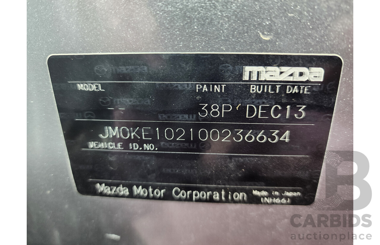 01/2014 Mazda Cx-5 Grand Tourer (4x4) MY13 UPGRADE 4d Wagon Silver 2.2L