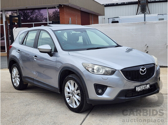 01/2014 Mazda Cx-5 Grand Tourer (4x4) MY13 UPGRADE 4d Wagon Silver 2.2L