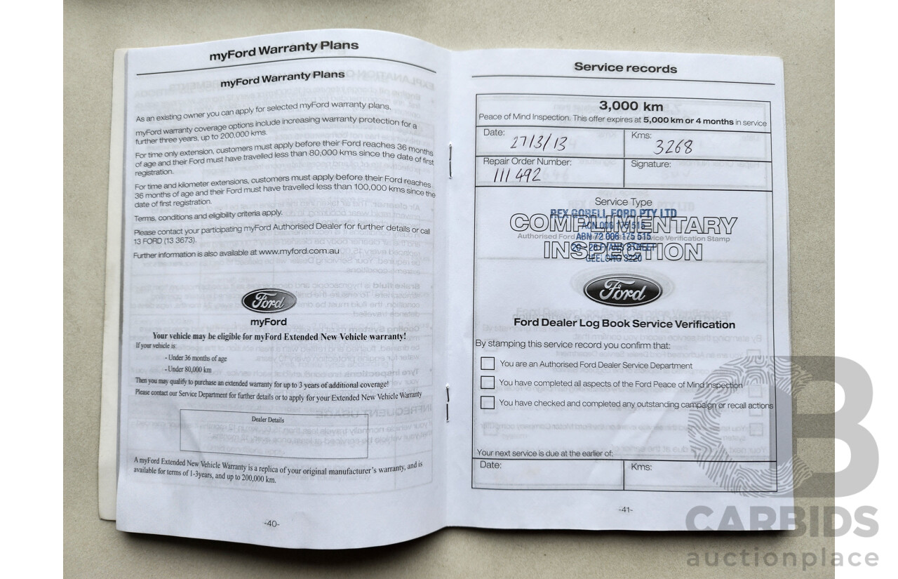 08/2012 Ford Focus Titanium LW 5d Hatchback Grey 2.0L