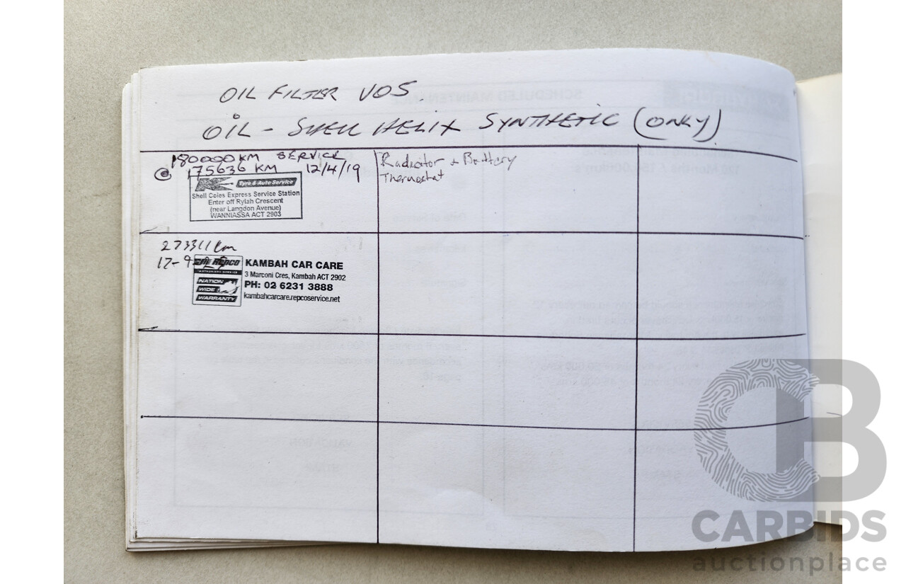 10/2004 Hyundai Tucson 4d Wagon Blue V6 2.7L