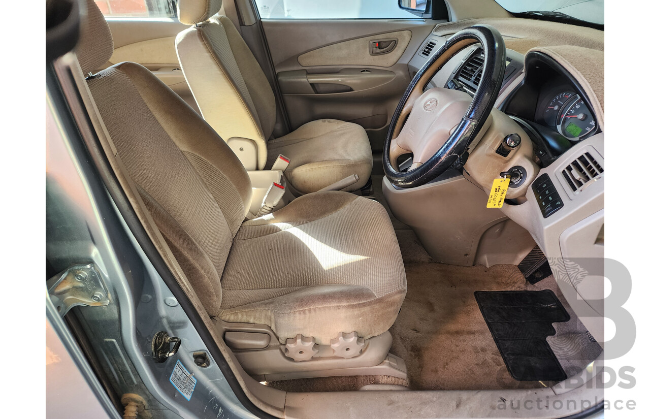 10/2004 Hyundai Tucson 4d Wagon Blue V6 2.7L
