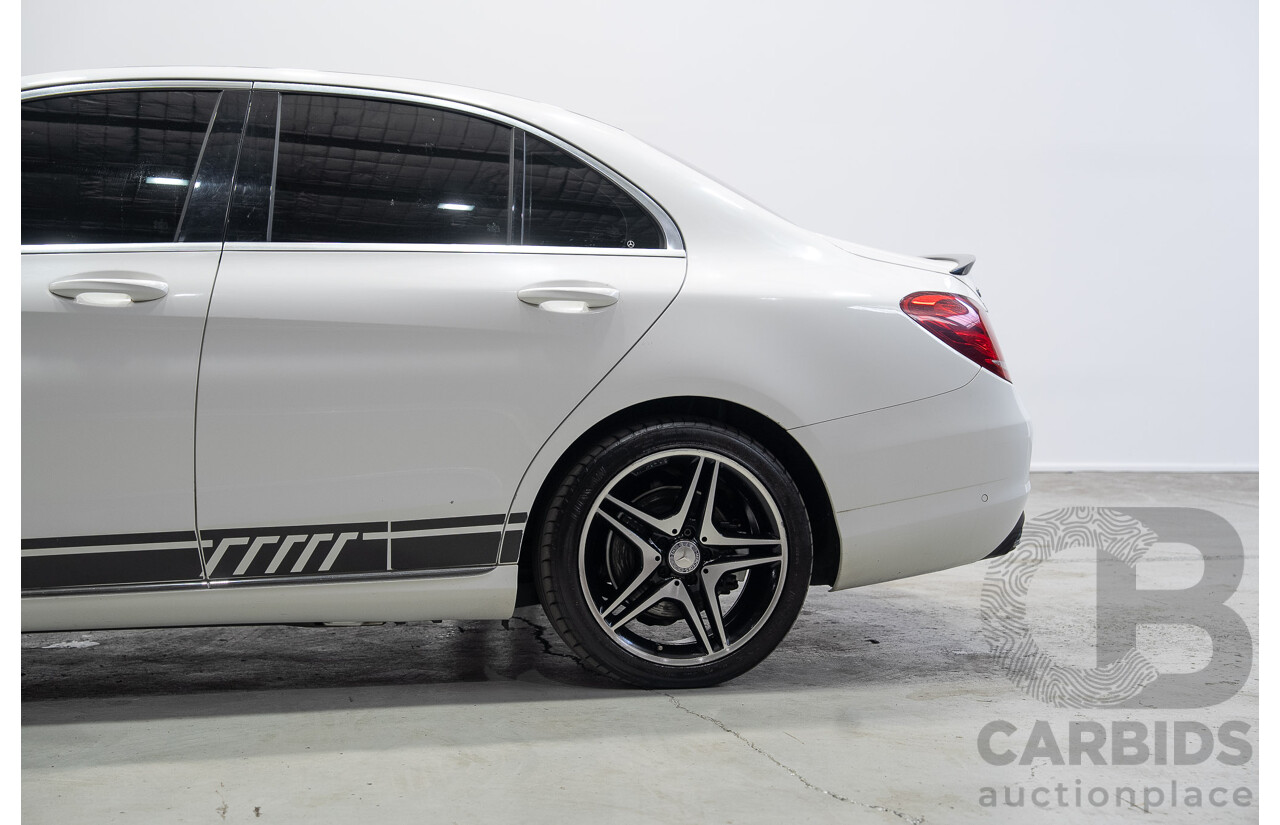 08/2016 Mercedes-Benz C200 (RWD) 205 MY16 4d Sedan White Turbo 2.0L