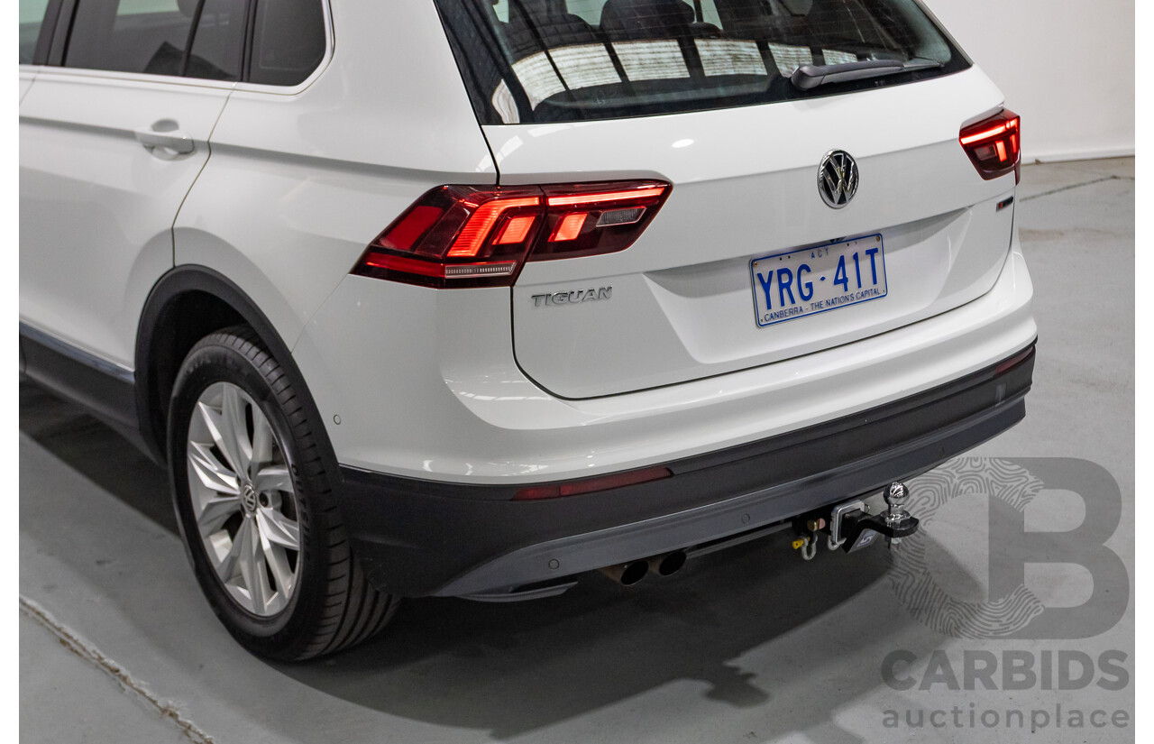 8/2019 Volkswagen Tiguan 132 TSI Comfortline (AWD) 5NA MY19 4d Wagon Pure White Turbo 2.0L