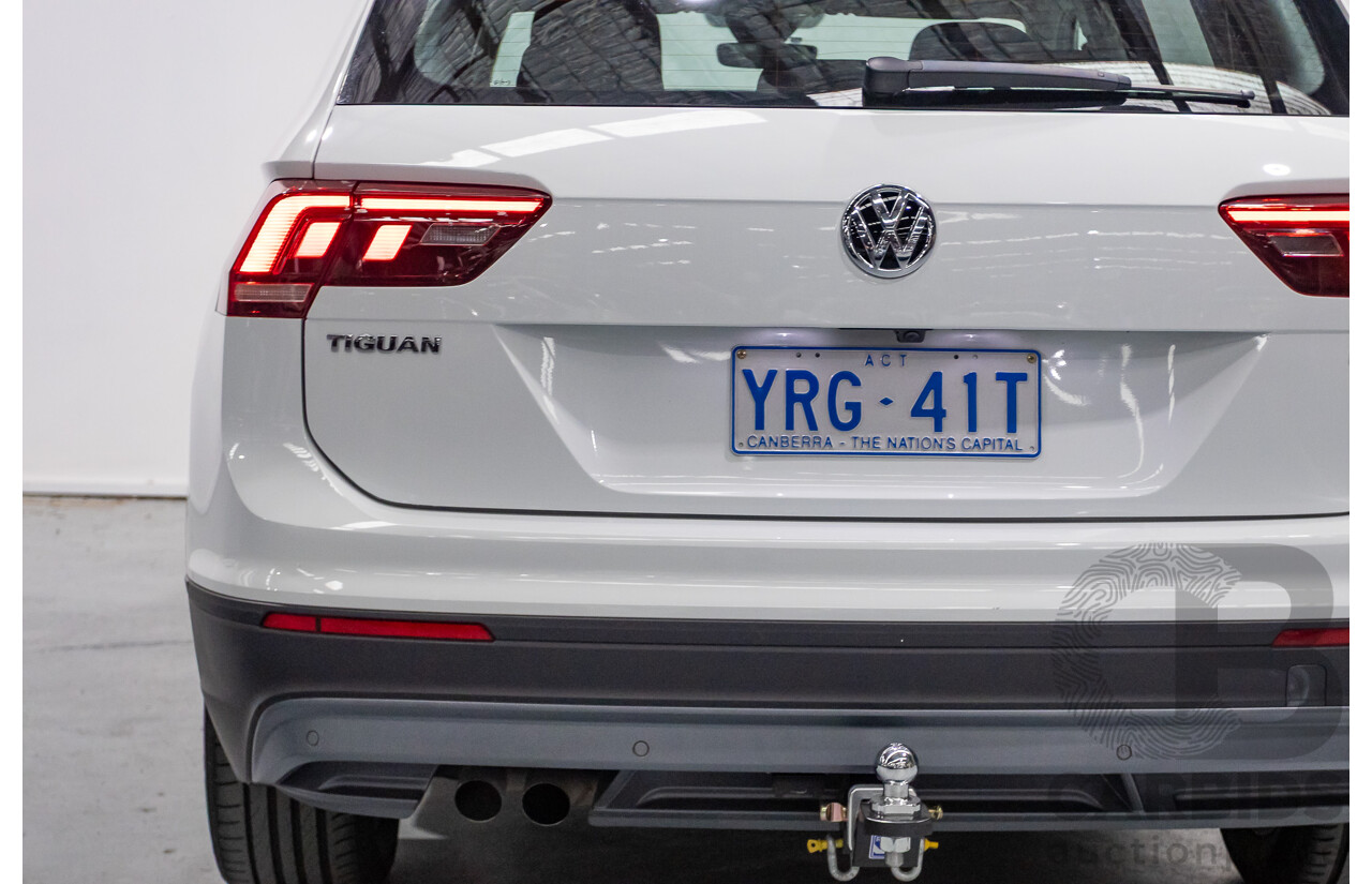 8/2019 Volkswagen Tiguan 132 TSI Comfortline (AWD) 5NA MY19 4d Wagon Pure White Turbo 2.0L