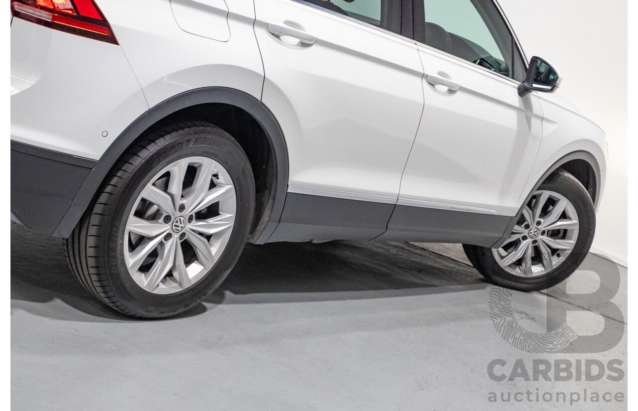 8/2019 Volkswagen Tiguan 132 TSI Comfortline (AWD) 5NA MY19 4d Wagon Pure White Turbo 2.0L