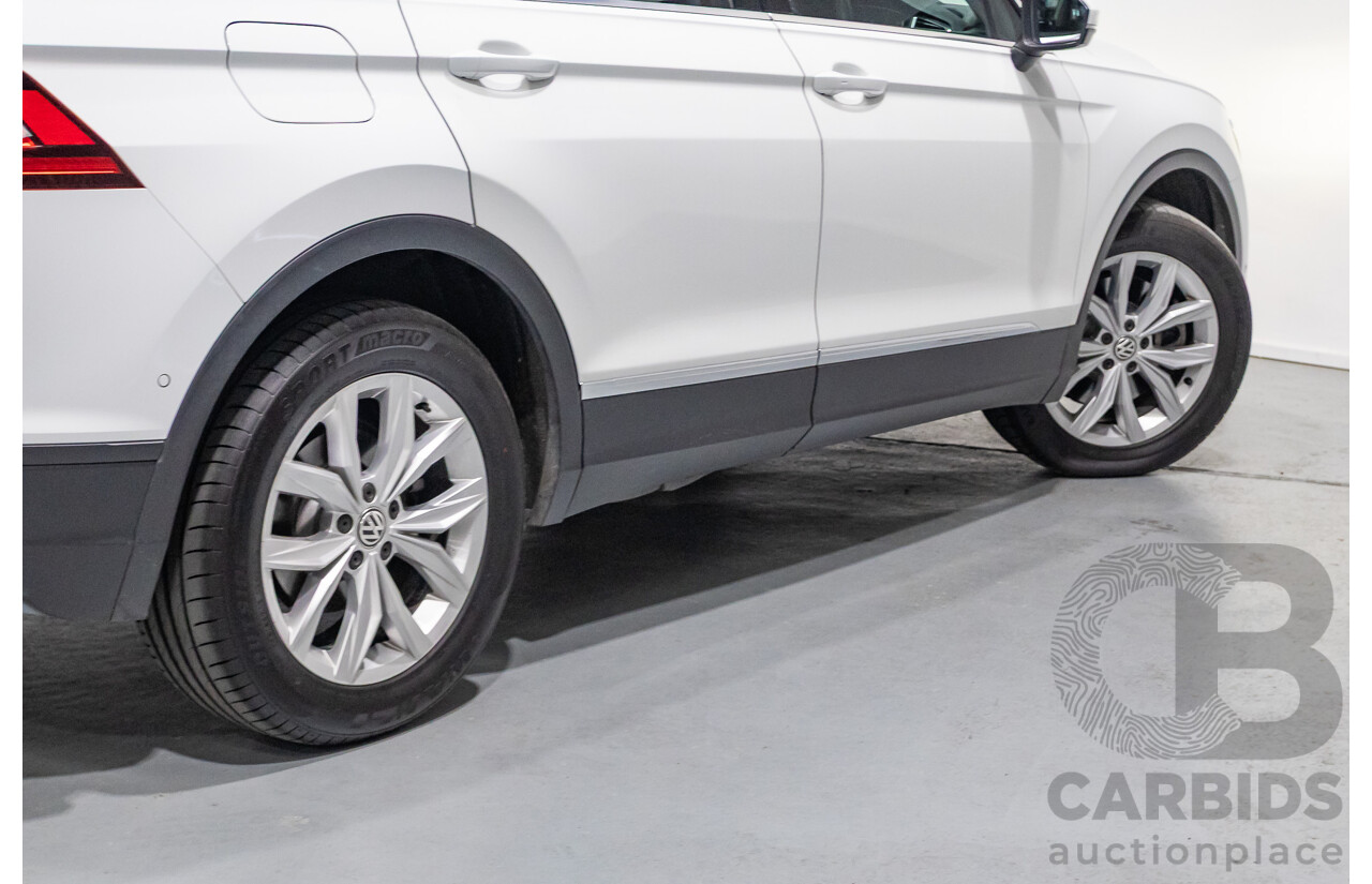 8/2019 Volkswagen Tiguan 132 TSI Comfortline (AWD) 5NA MY19 4d Wagon Pure White Turbo 2.0L
