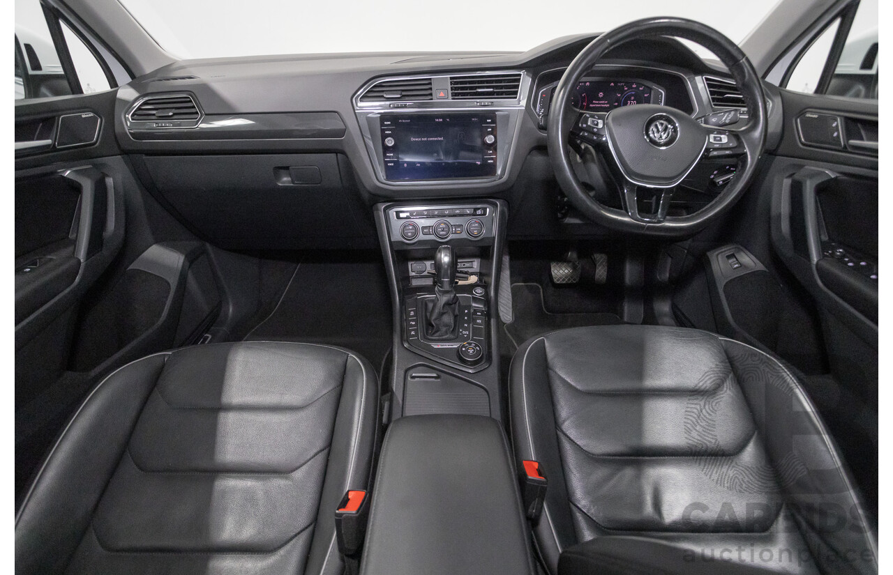 8/2019 Volkswagen Tiguan 132 TSI Comfortline (AWD) 5NA MY19 4d Wagon Pure White Turbo 2.0L