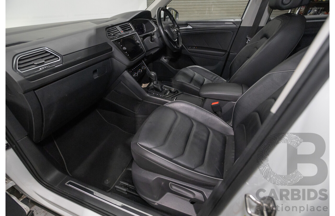 8/2019 Volkswagen Tiguan 132 TSI Comfortline (AWD) 5NA MY19 4d Wagon Pure White Turbo 2.0L