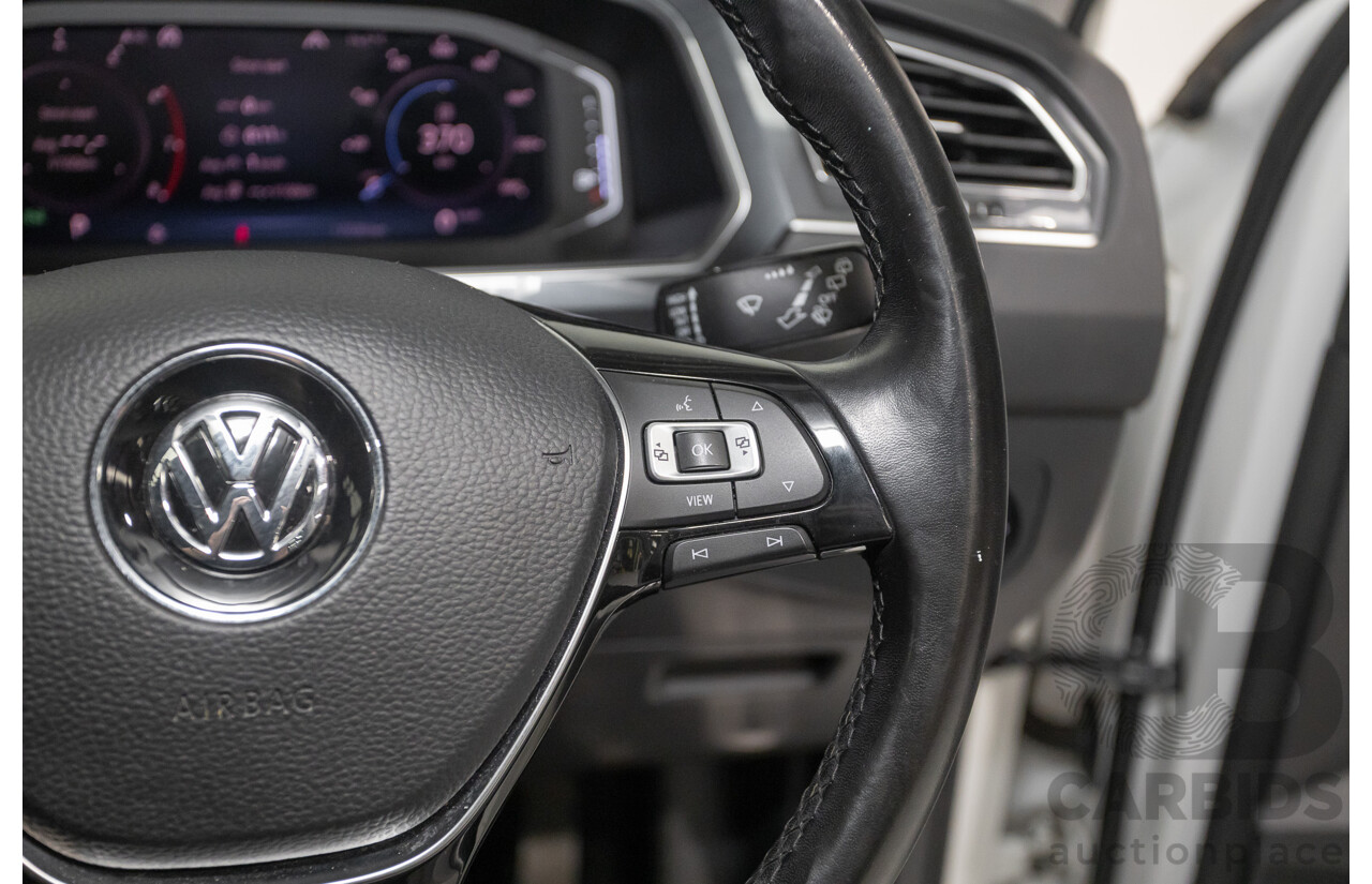 8/2019 Volkswagen Tiguan 132 TSI Comfortline (AWD) 5NA MY19 4d Wagon Pure White Turbo 2.0L
