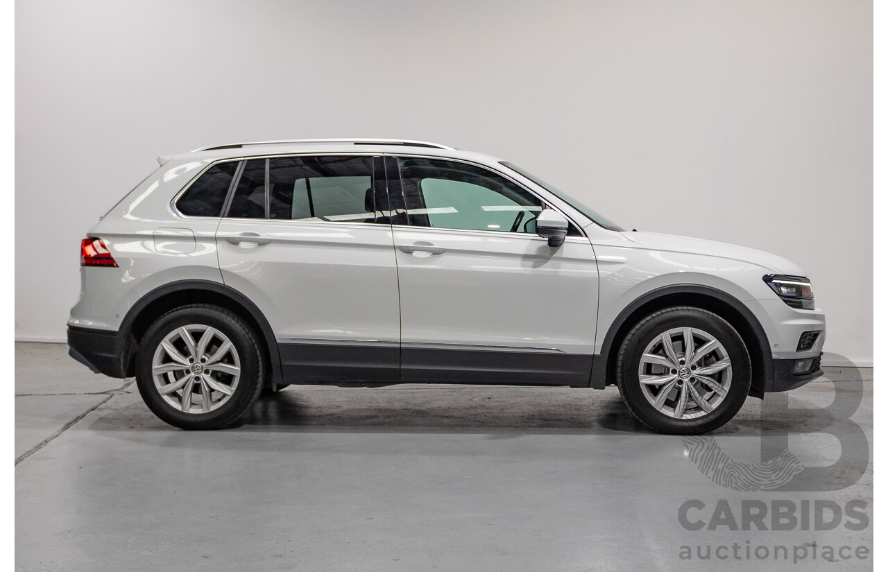 8/2019 Volkswagen Tiguan 132 TSI Comfortline (AWD) 5NA MY19 4d Wagon Pure White Turbo 2.0L