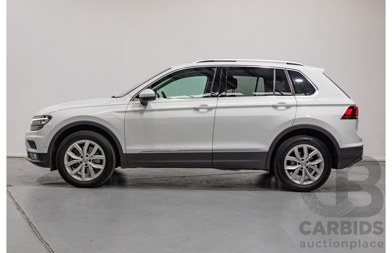 8/2019 Volkswagen Tiguan 132 TSI Comfortline (AWD) 5NA MY19 4d Wagon Pure White Turbo 2.0L
