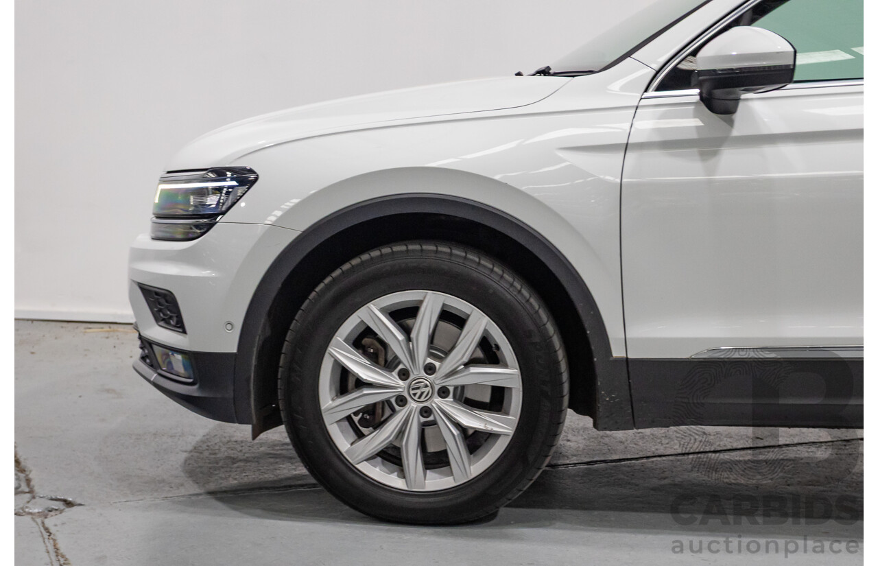 8/2019 Volkswagen Tiguan 132 TSI Comfortline (AWD) 5NA MY19 4d Wagon Pure White Turbo 2.0L