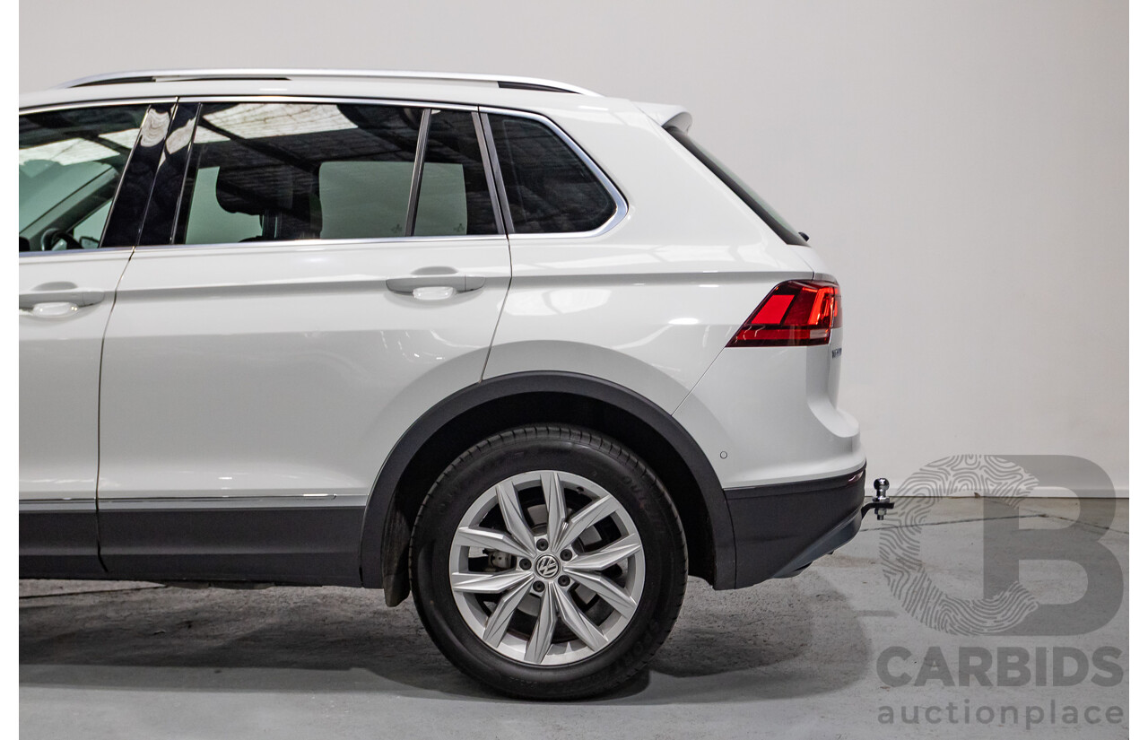 8/2019 Volkswagen Tiguan 132 TSI Comfortline (AWD) 5NA MY19 4d Wagon Pure White Turbo 2.0L