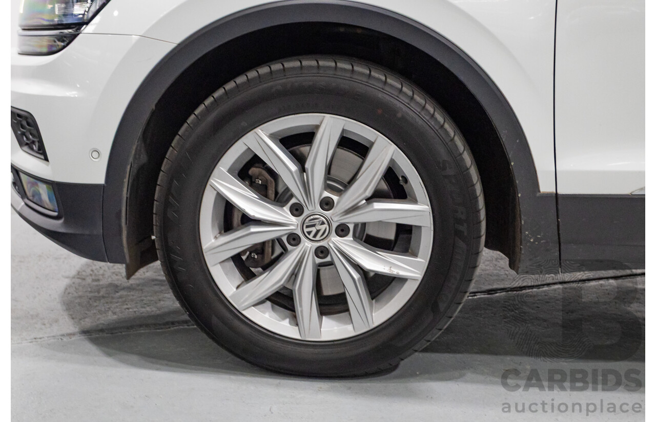 8/2019 Volkswagen Tiguan 132 TSI Comfortline (AWD) 5NA MY19 4d Wagon Pure White Turbo 2.0L
