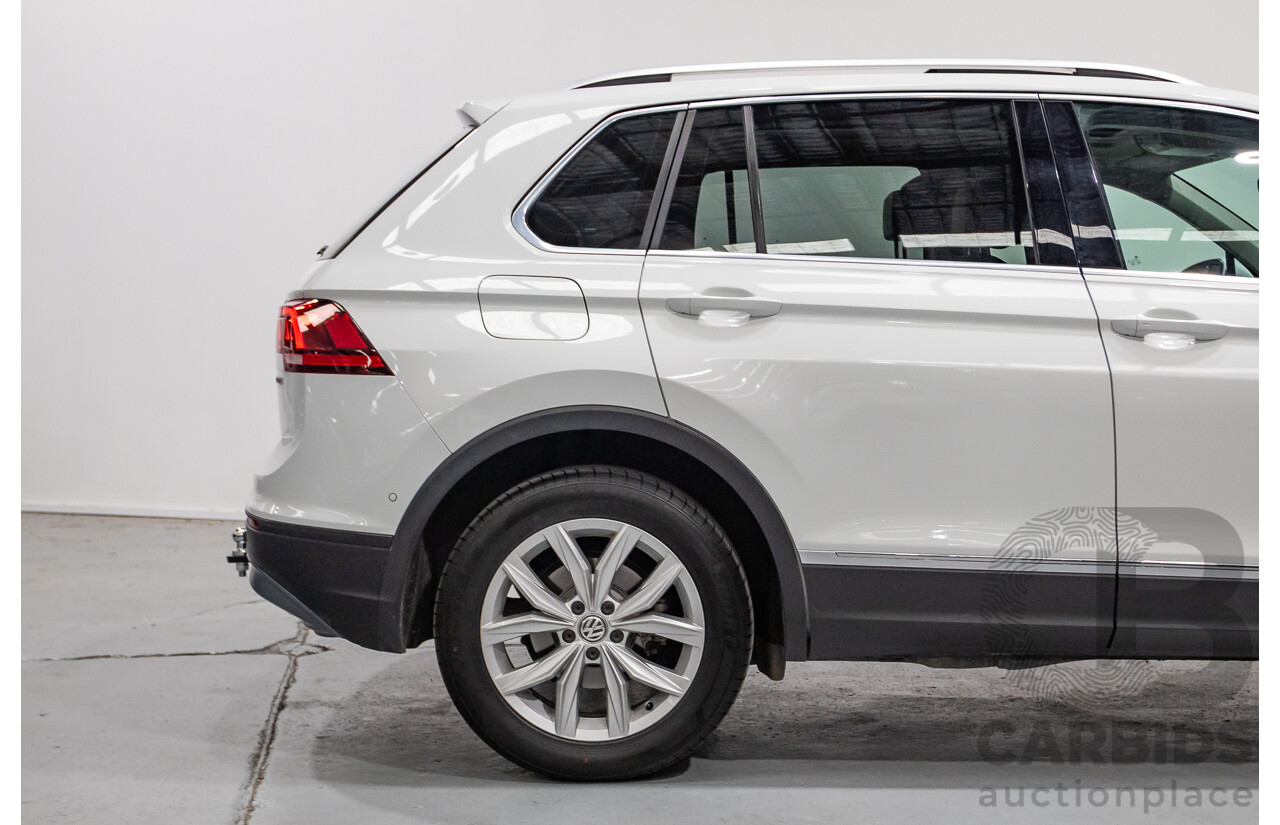 8/2019 Volkswagen Tiguan 132 TSI Comfortline (AWD) 5NA MY19 4d Wagon Pure White Turbo 2.0L