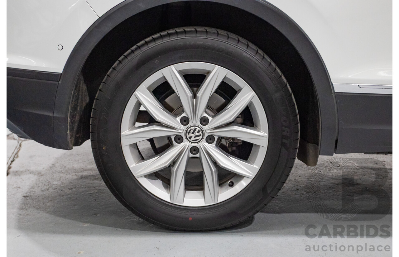 8/2019 Volkswagen Tiguan 132 TSI Comfortline (AWD) 5NA MY19 4d Wagon Pure White Turbo 2.0L
