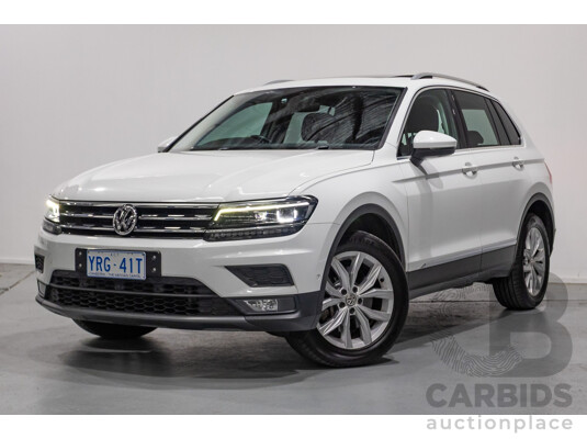 8/2019 Volkswagen Tiguan 132 TSI Comfortline (AWD) 5NA MY19 4d Wagon Pure White Turbo 2.0L