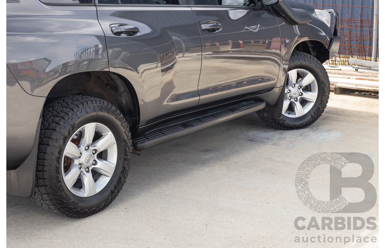 09/2015 Toyota Landcruiser Prado GXL (4x4) GDJ150R MY16 4D Wagon Magnetic Grey Metallic Turbo Diesel 2.8L - 7 seater