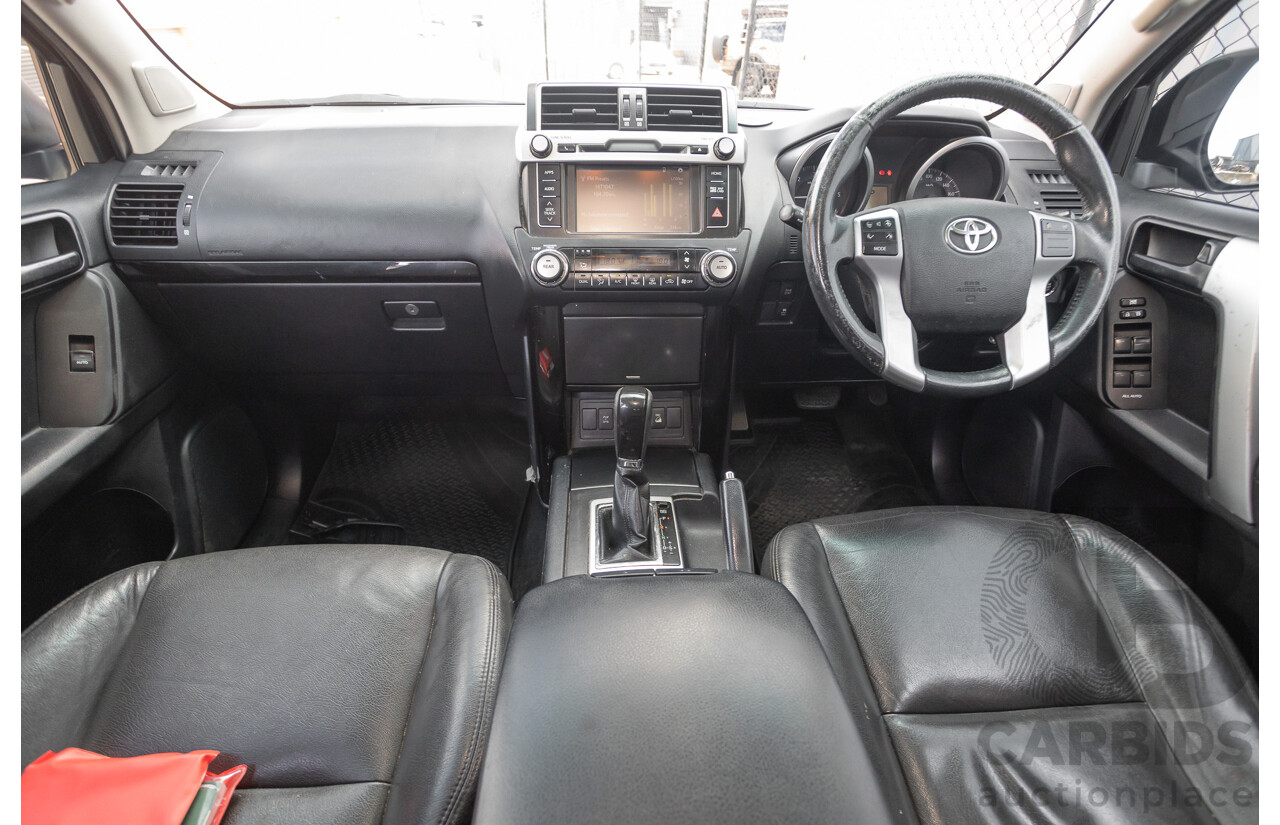 09/2015 Toyota Landcruiser Prado GXL (4x4) GDJ150R MY16 4D Wagon Magnetic Grey Metallic Turbo Diesel 2.8L - 7 seater