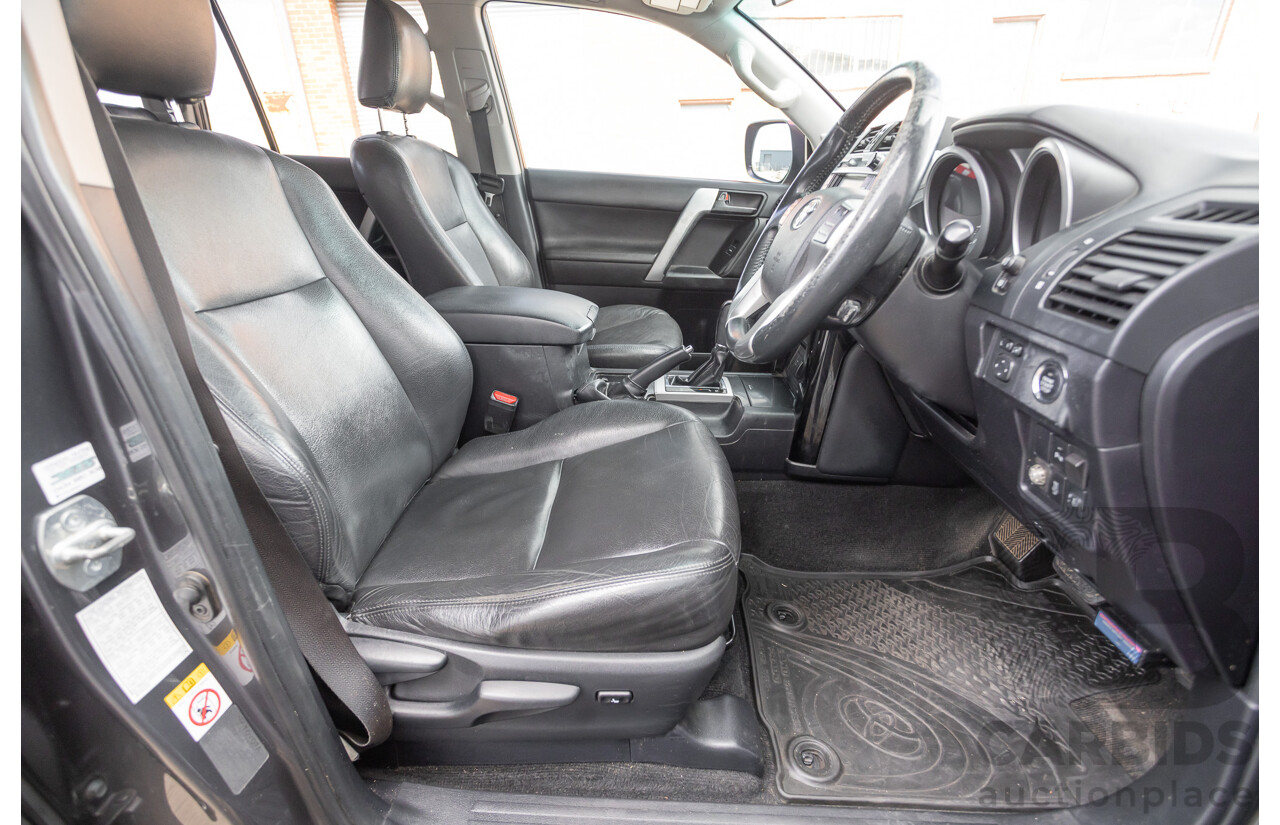 09/2015 Toyota Landcruiser Prado GXL (4x4) GDJ150R MY16 4D Wagon Magnetic Grey Metallic Turbo Diesel 2.8L - 7 seater