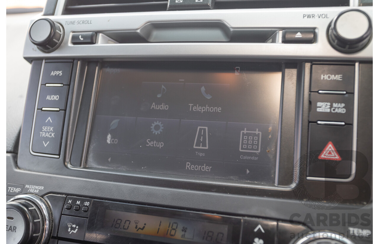 09/2015 Toyota Landcruiser Prado GXL (4x4) GDJ150R MY16 4D Wagon Magnetic Grey Metallic Turbo Diesel 2.8L - 7 seater