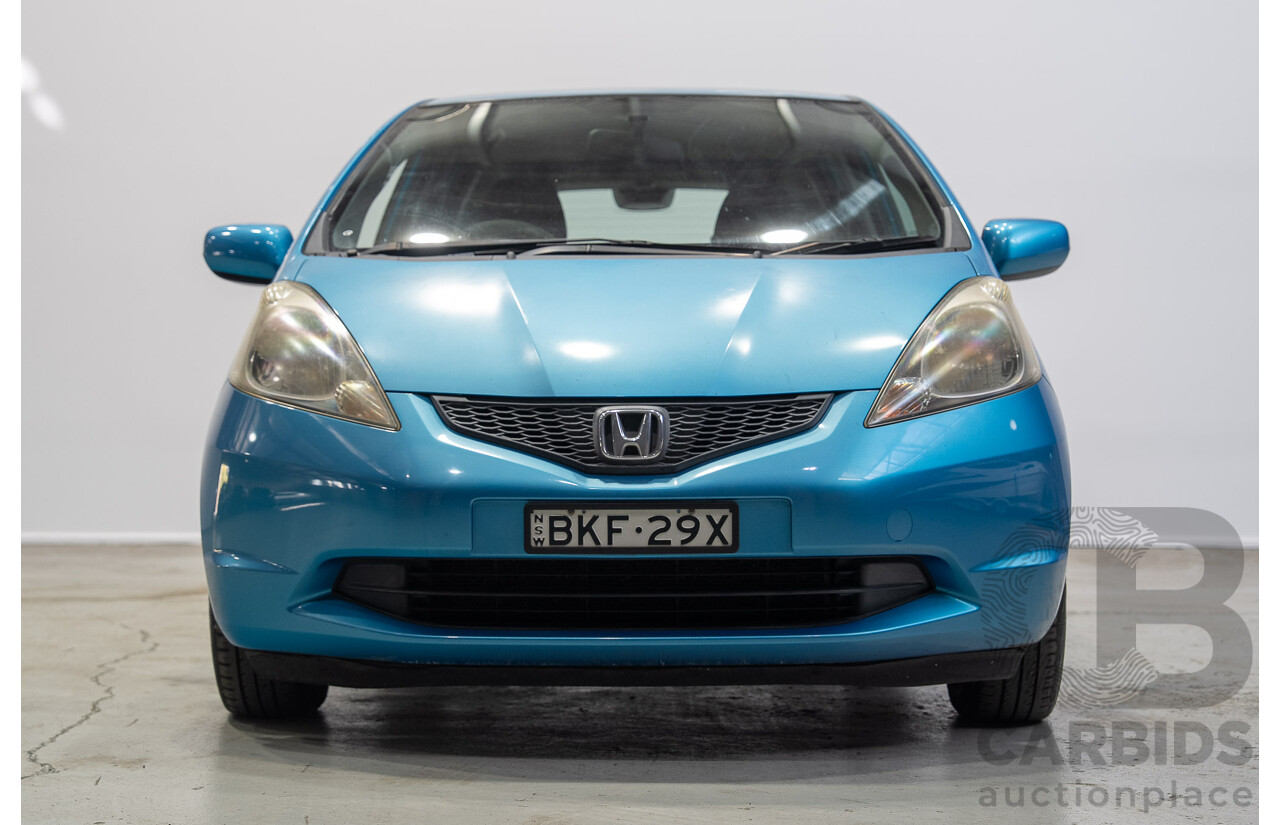 07/2009 Honda Jazz GLi GE 5D Hatchback Blue 1.3L