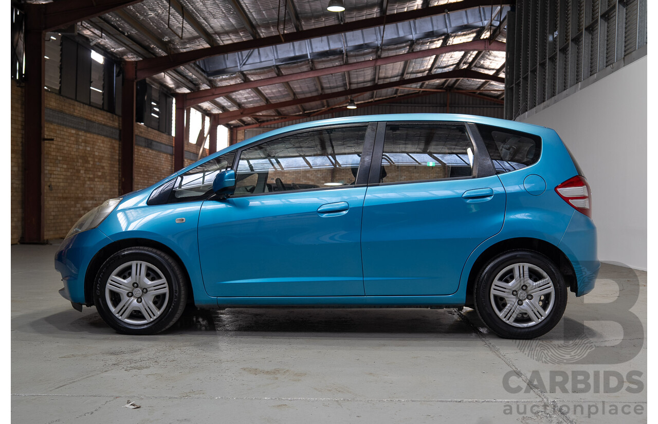 07/2009 Honda Jazz GLi GE 5D Hatchback Blue 1.3L