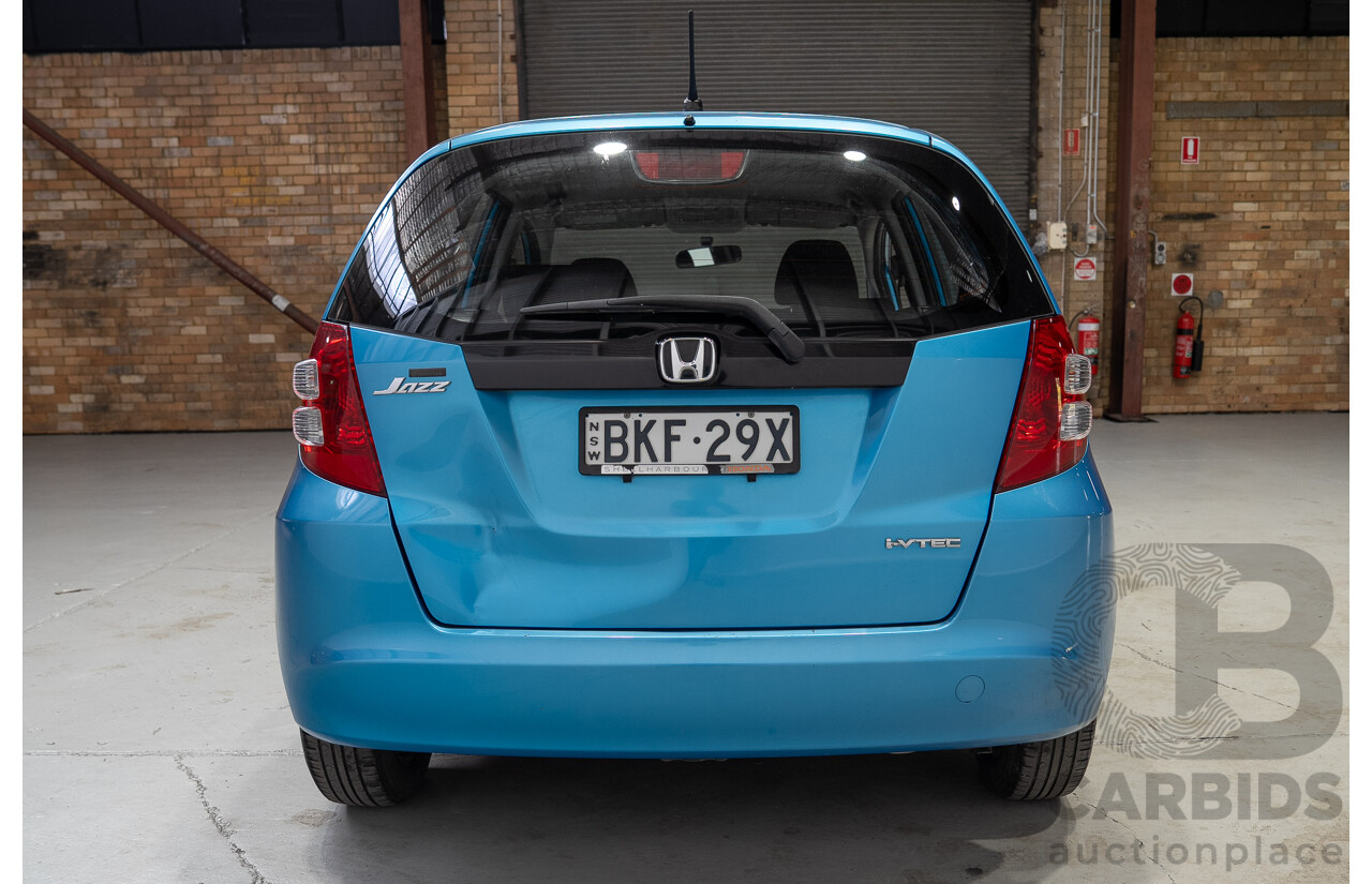 07/2009 Honda Jazz GLi GE 5D Hatchback Blue 1.3L