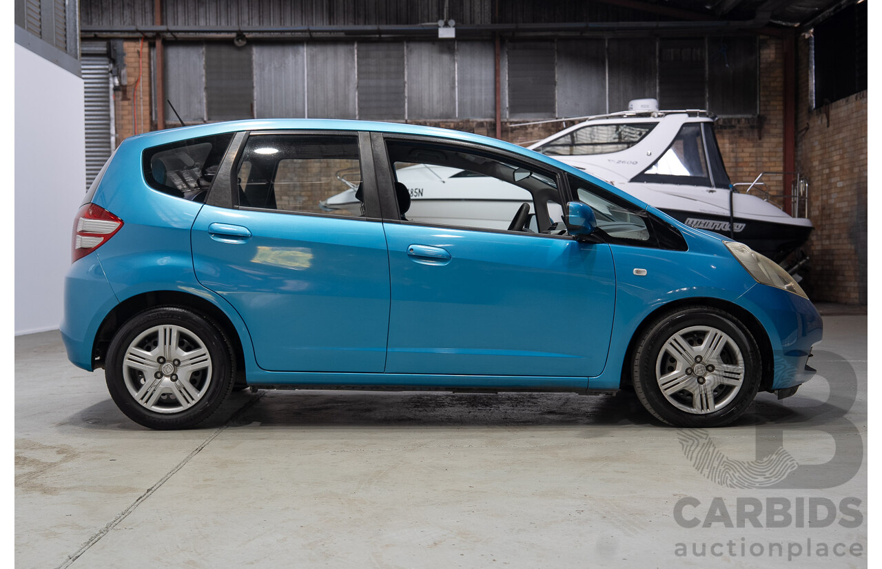 07/2009 Honda Jazz GLi GE 5D Hatchback Blue 1.3L