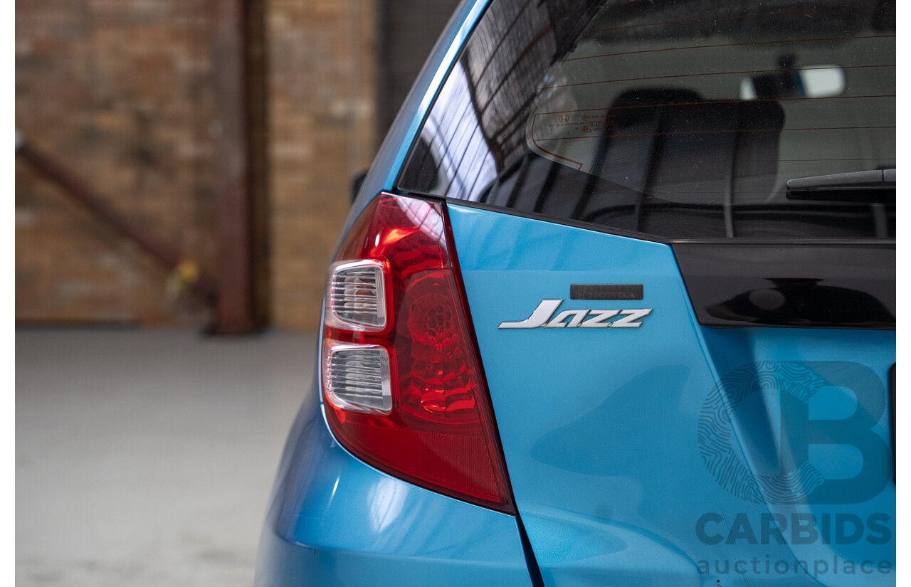 07/2009 Honda Jazz GLi GE 5D Hatchback Blue 1.3L