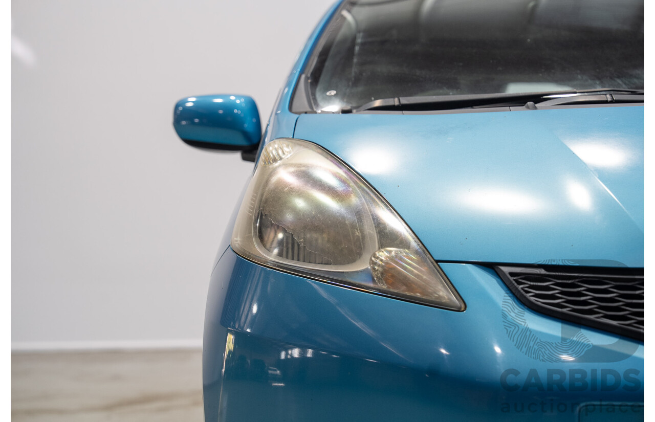 07/2009 Honda Jazz GLi GE 5D Hatchback Blue 1.3L