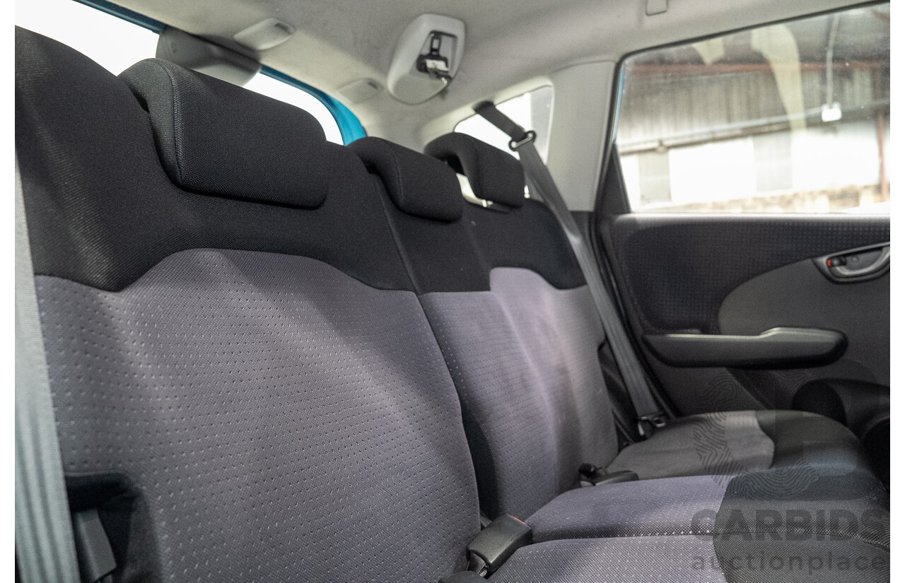 07/2009 Honda Jazz GLi GE 5D Hatchback Blue 1.3L