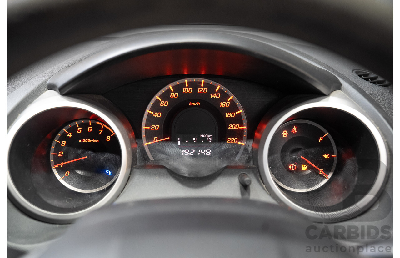 07/2009 Honda Jazz GLi GE 5D Hatchback Blue 1.3L