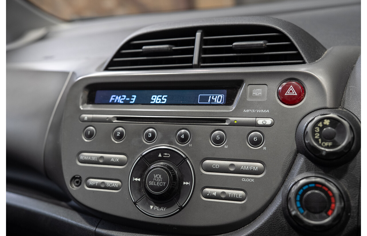 07/2009 Honda Jazz GLi GE 5D Hatchback Blue 1.3L