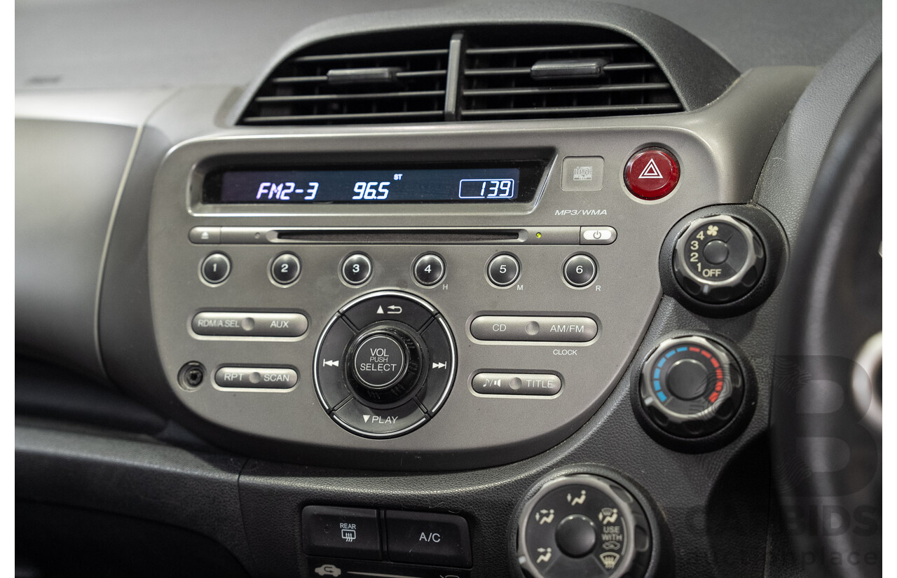 07/2009 Honda Jazz GLi GE 5D Hatchback Blue 1.3L