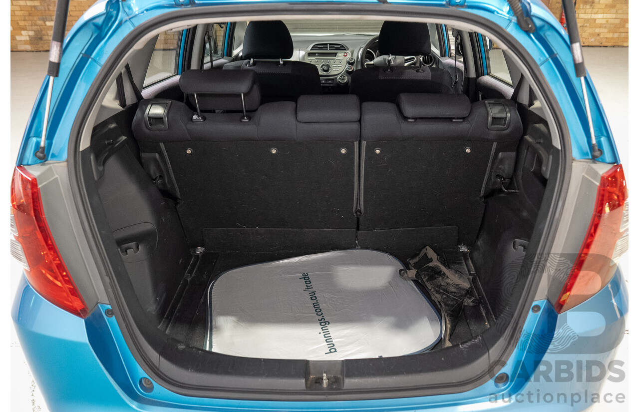07/2009 Honda Jazz GLi GE 5D Hatchback Blue 1.3L