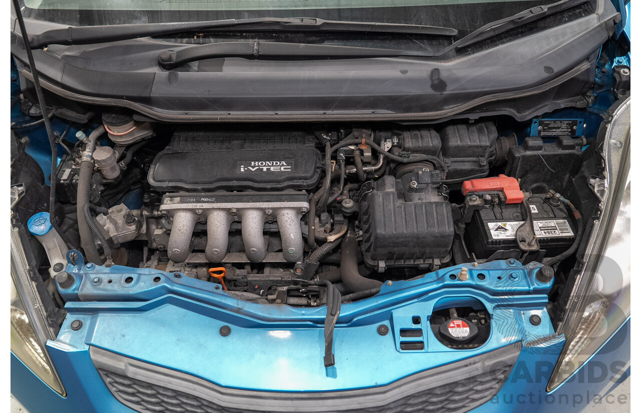 07/2009 Honda Jazz GLi GE 5D Hatchback Blue 1.3L