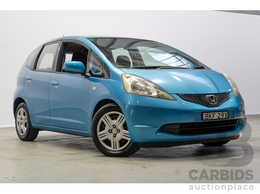 07/2009 Honda Jazz GLi GE 5D Hatchback Blue 1.3L