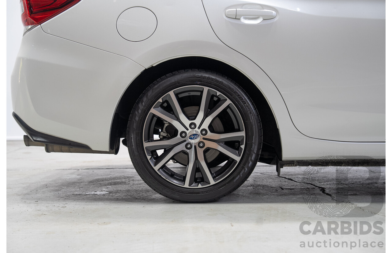 09/2017 Subaru Impreza 2.0i-L (AWD) MY17 4d Sedan White 2.0L