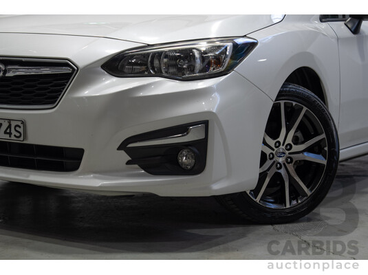 09/2017 Subaru Impreza 2.0i-L (AWD) MY17 4d Sedan White 2.0L