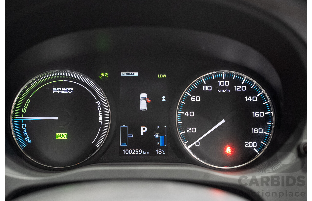 10/2017 Mitsubishi Outlander EXCEED PHEV (AWD) ZK MY17 4d Wagon Grey 2.0L
