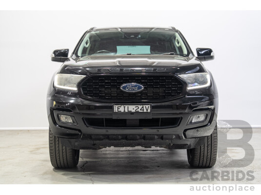 01/2020 Ford Everest Sport (4WD) UA II MY20.25 4D Wagon Shadow Black Twin Turbo Diesel 2.0L - 7 Seater