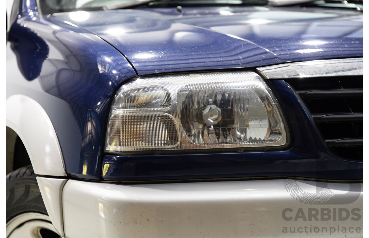 11/2003 Suzuki Grand Vitara Sports (4x4) Wide 2d Hardtop Blue 2.0L