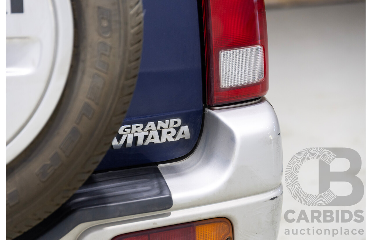 11/2003 Suzuki Grand Vitara Sports (4x4) Wide 2d Hardtop Blue 2.0L