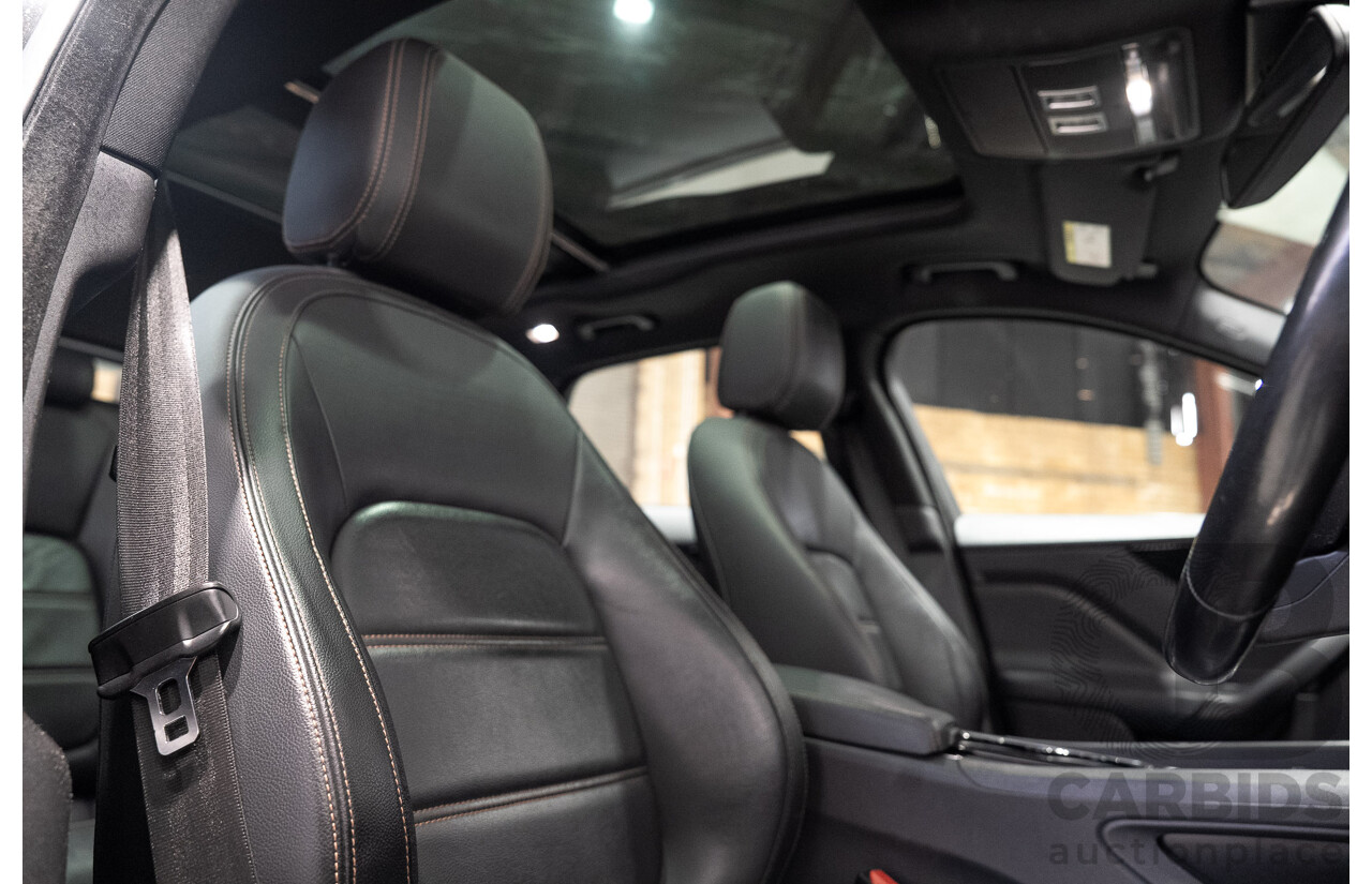 02/2017 Jaguar F-Pace 20d Prestige (AWD) MY17 4d Wagon Santorini Black Turbo Diesel 2.0L