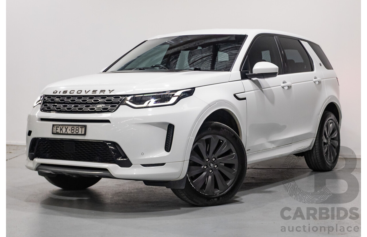10/2020 Land Rover Discovery Sport D180 R-Dynamic SE (AWD) L550 MY20.5 4d Wagon Fuji White Turbo 2.0L - 7 Seater