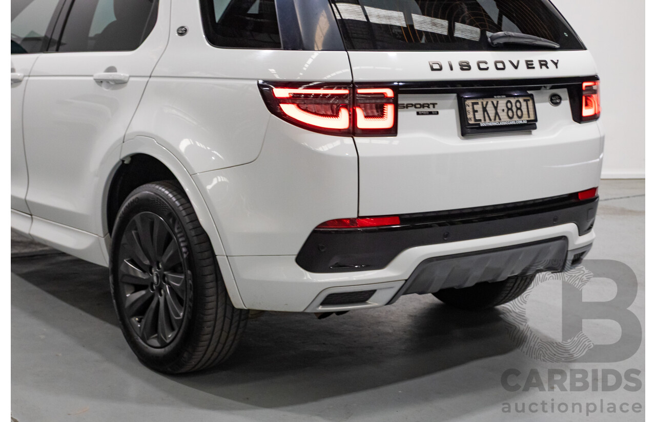 10/2020 Land Rover Discovery Sport D180 R-Dynamic SE (AWD) L550 MY20.5 4d Wagon Fuji White Turbo 2.0L - 7 Seater