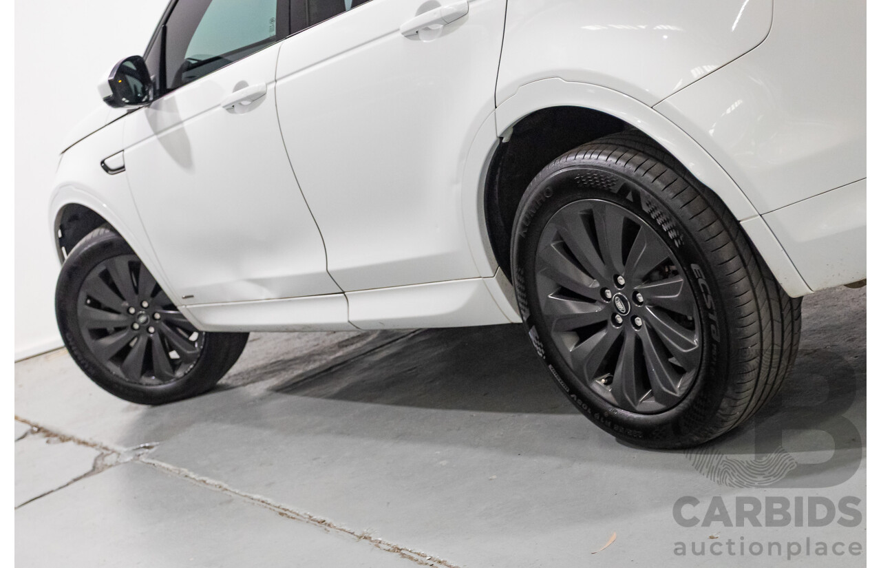 10/2020 Land Rover Discovery Sport D180 R-Dynamic SE (AWD) L550 MY20.5 4d Wagon Fuji White Turbo 2.0L - 7 Seater