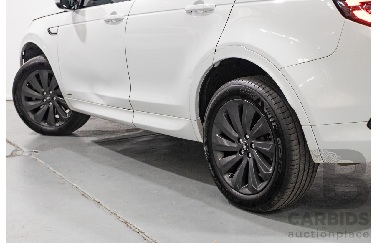 10/2020 Land Rover Discovery Sport D180 R-Dynamic SE (AWD) L550 MY20.5 4d Wagon Fuji White Turbo 2.0L - 7 Seater
